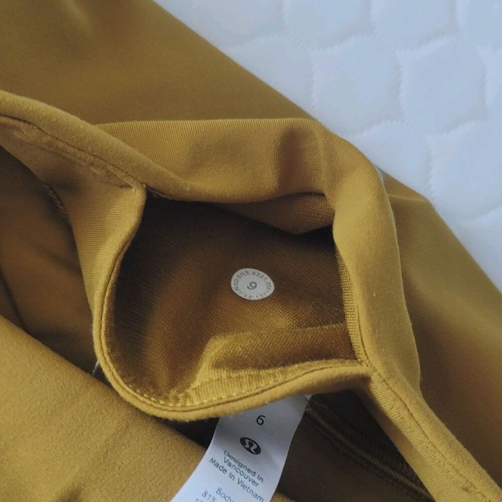 Lululemon Align Hi Rise Pant Pockets Size 6 Spiced Bronze Leggings Nulu - Picture 9 of 16